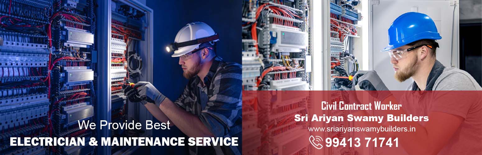 Sri Ariyan Swamy Builders, Construction, Interior, Painting, Electrical, Plumbing Works in Kovilambakkam, Chennai.