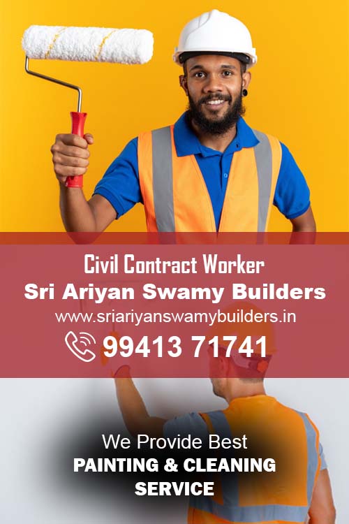 Sri Ariyan Swamy Builders, Construction, Interior, Painting, Electrical, Plumbing Works in Kovilambakkam, Chennai.